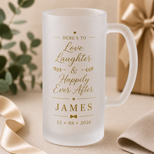 Load image into Gallery viewer, Frosted Beer Stein