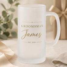 Load image into Gallery viewer, Frosted Beer Stein