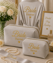 Load image into Gallery viewer, Velvet Toiletry/Accessories Case