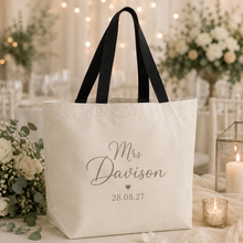 Load image into Gallery viewer, Bridal Carryall Tote Bag