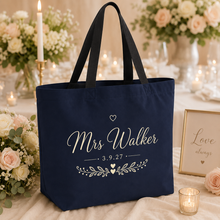 Load image into Gallery viewer, Bridal Carryall Tote Bag