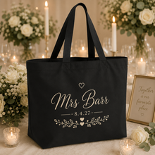 Load image into Gallery viewer, Bridal Carryall Tote Bag