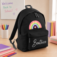 Load image into Gallery viewer, Kids Rainbow Backpack