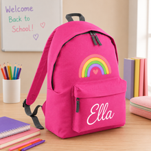 Load image into Gallery viewer, Kids Rainbow Backpack