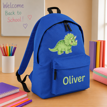 Load image into Gallery viewer, Kids Dinosaur Backpack