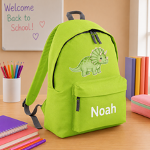 Load image into Gallery viewer, Kids Dinosaur Backpack