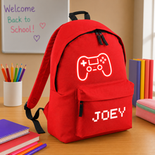 Load image into Gallery viewer, Kids Gamer Backpack