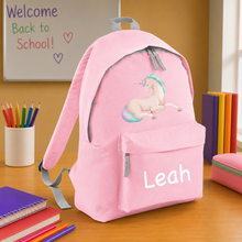 Load image into Gallery viewer, Kids Unicorn Backpack