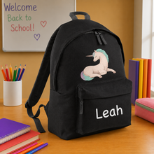 Load image into Gallery viewer, Kids Unicorn Backpack