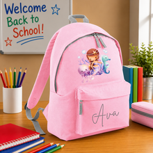Load image into Gallery viewer, Kids Mermaid Backpack