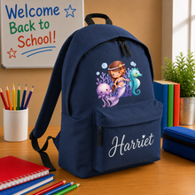 Load image into Gallery viewer, Kids Mermaid Backpack