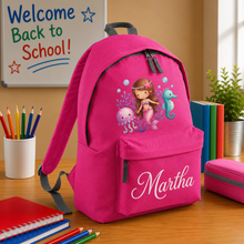 Load image into Gallery viewer, Kids Mermaid Backpack