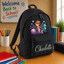 Load image into Gallery viewer, Kids Mermaid Backpack