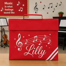 Load image into Gallery viewer, Music Bag Notes and Name