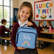 Load image into Gallery viewer, Square Lunch Box Rainbow