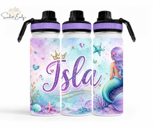 Load image into Gallery viewer, Mermaid 850ml Water Bottle