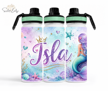 Load image into Gallery viewer, Mermaid 850ml Water Bottle