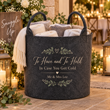 Load image into Gallery viewer, Wedding Felt Trug