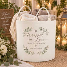 Load image into Gallery viewer, Wedding Felt Trug