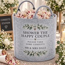 Load image into Gallery viewer, Wedding Felt Trug