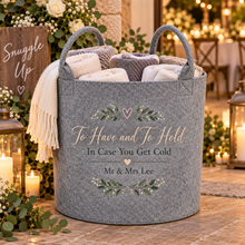 Load image into Gallery viewer, Wedding Felt Trug