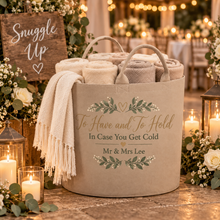 Load image into Gallery viewer, Wedding Felt Trug