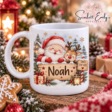 Load image into Gallery viewer, Children’s Polymer Christmas Mug