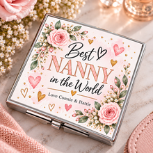 Load image into Gallery viewer, Personalised Compact Mirror