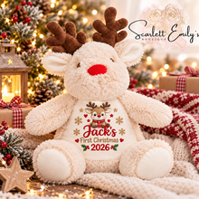 Load image into Gallery viewer, First Christmas Mini Soft Toy