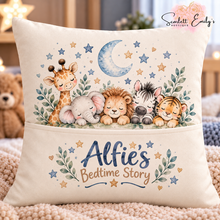 Load image into Gallery viewer, Children’s Pocket Cushion Cover