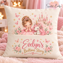 Load image into Gallery viewer, Children’s Pocket Cushion Cover
