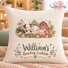 Load image into Gallery viewer, Children’s Pocket Cushion Cover