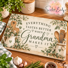 Load image into Gallery viewer, A3 Personalised Chopping Board