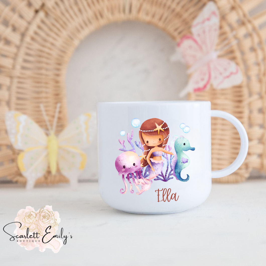 Mermaid Polymer Mug 6oz