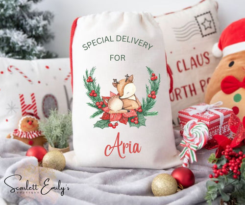 Reindeer Small Sack