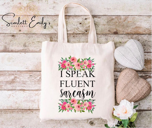 Sarcasm Tote Bag