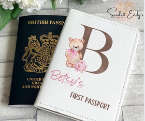 Bear Passport Cover