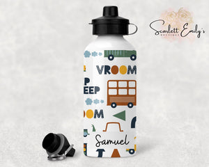 Vehicles 500ml Water Bottle