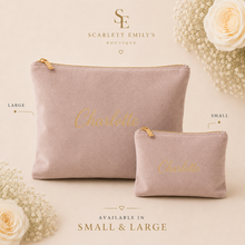 Load image into Gallery viewer, Velvet Accessory Case - Rose Quartz