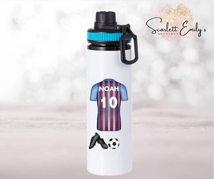 Football Shirt 850ml Water Bottle